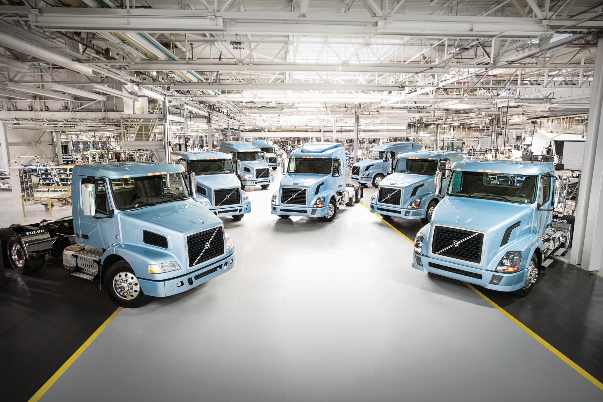 Volvo fleet management system